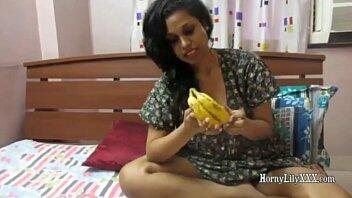 HornyLily strips, dances and spreads her Indian pussy for you