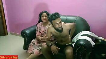 Indian hot milf aunty fucking with new college boy! With Hindi clear audio